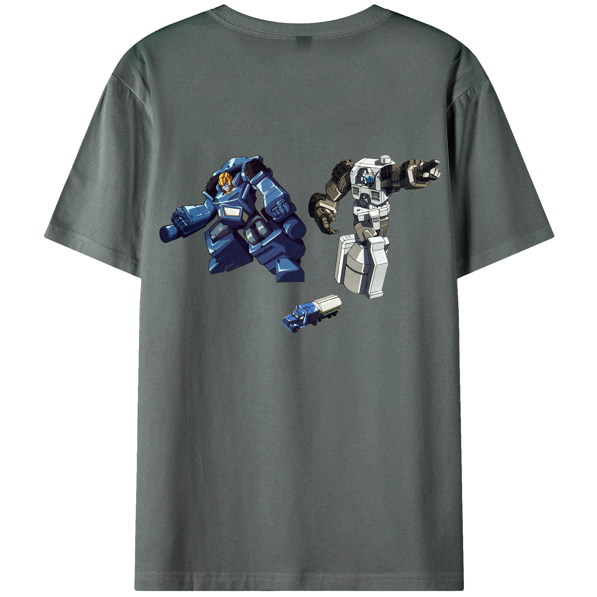 （画像用）  綿100％ メンズ半袖Tシャツ（バックプリント） 通気性